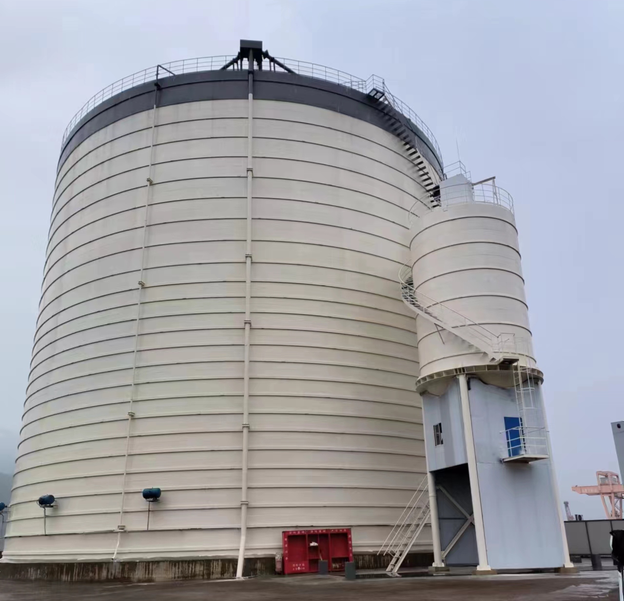 监利10万吨水泥钢板库