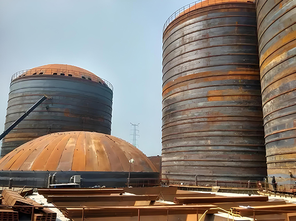 监利焦粉钢板仓